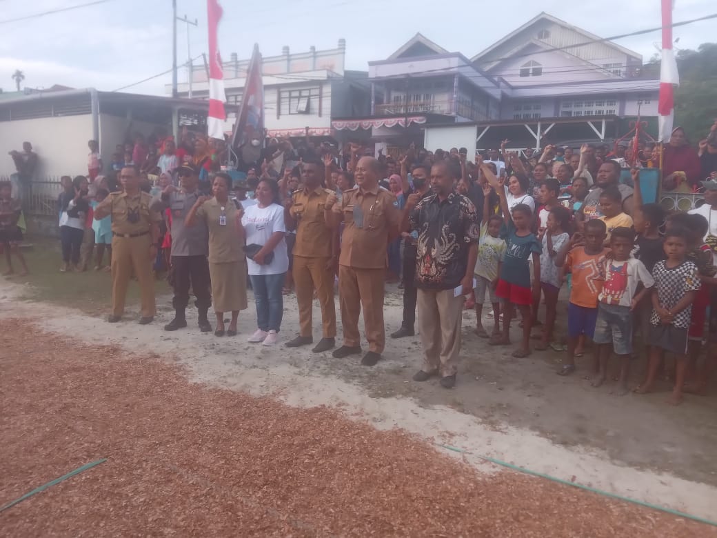 HUT ke 77 RI, Kelurahan Padarni Gelar Berbagai Lomba - papua88.com